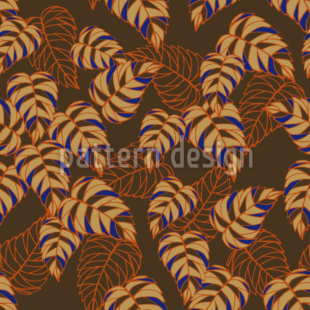 patterned-wallpaper-birch-leaf-expression