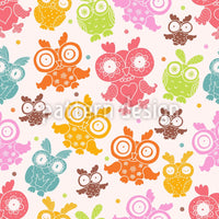 patterned-wallpaper-owls-attempt-to-fly