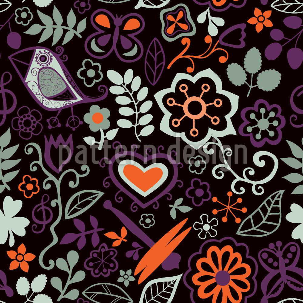 patterned-wallpaper-in-the-nocturnal-bird-paradise