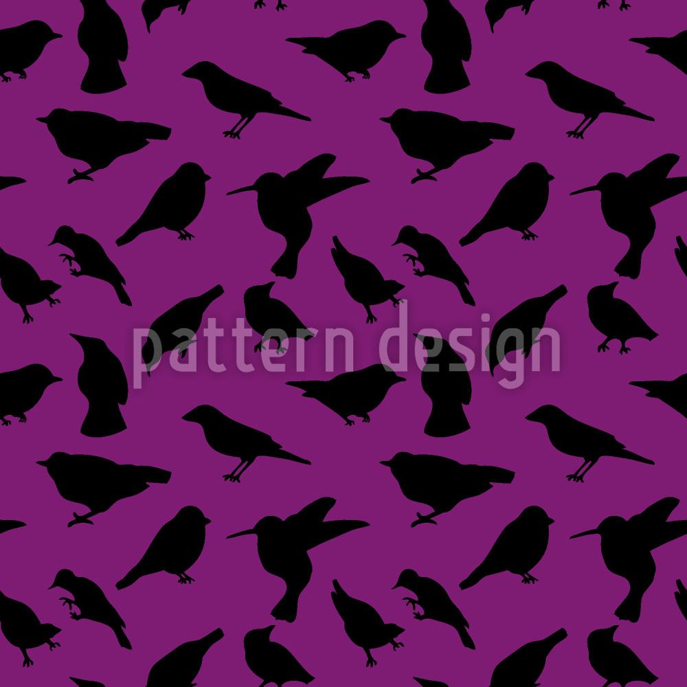 patterned-wallpaper-swarm-of-birds