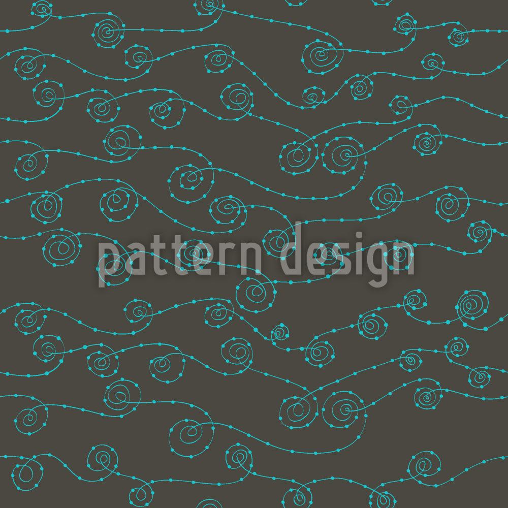 patterned-wallpaper-chain-waves