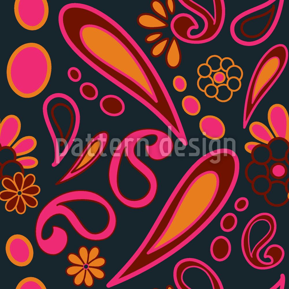 patterned-wallpaper-beebob-paisley-dark