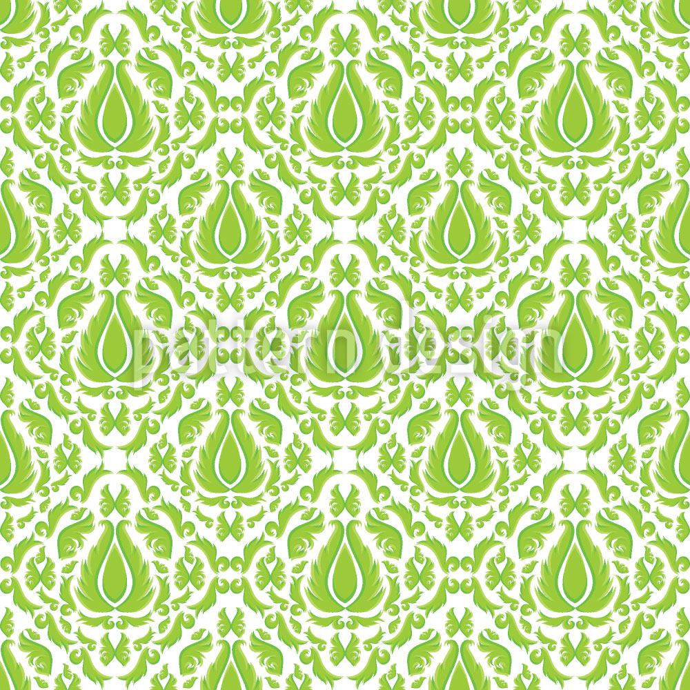 patterned-wallpaper-green-fire