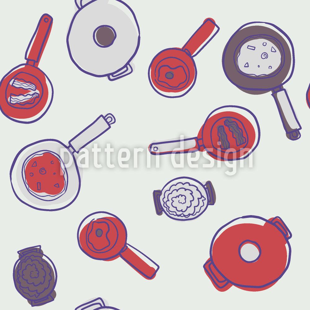 patterned-wallpaper-mums-pots-and-pans