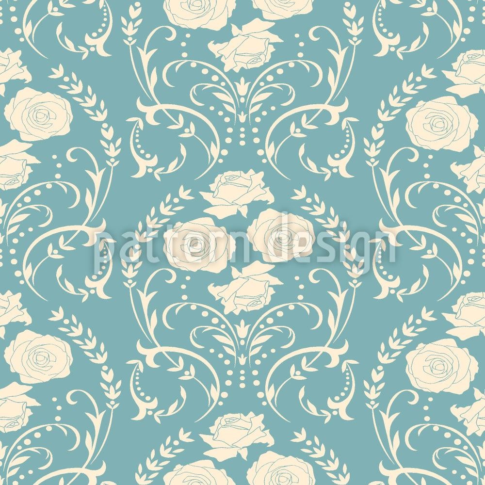 patterned-wallpaper-rose-blue