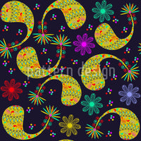 patterned-wallpaper-paisley-and-flower-at-night