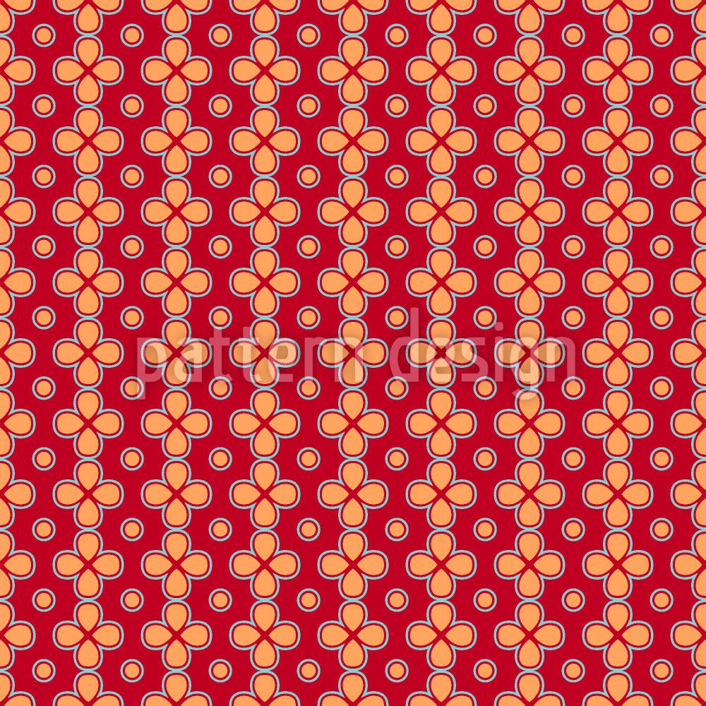 patterned-wallpaper-little-flower-chains