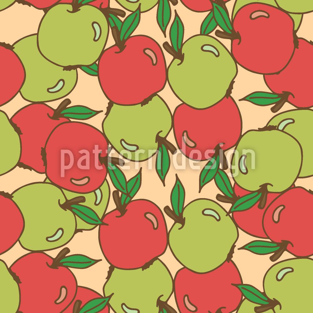 patterned-wallpaper-mixed-apples