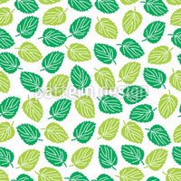 patterned-wallpaper-leaves-of-the-elm-tree