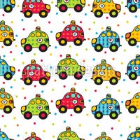 patterned-wallpaper-rescue-car-with-heart