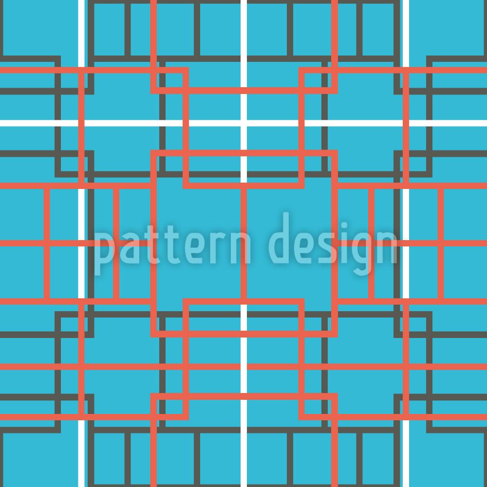 patterned-wallpaper-asian-lattice-turquoise