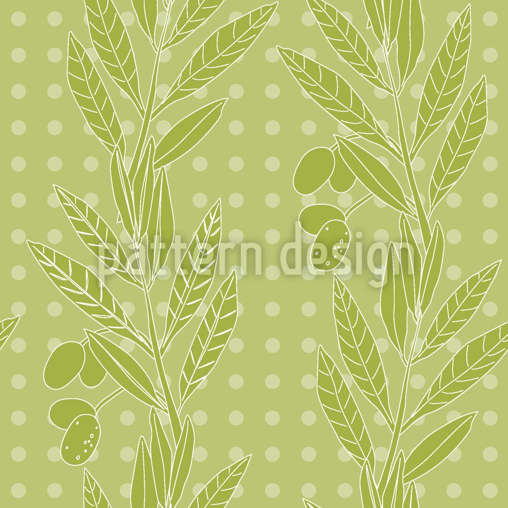 patterned-wallpaper-green-olives