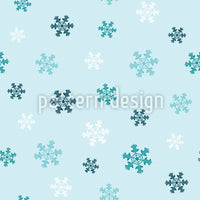 patterned-wallpaper-winter-snowflakes