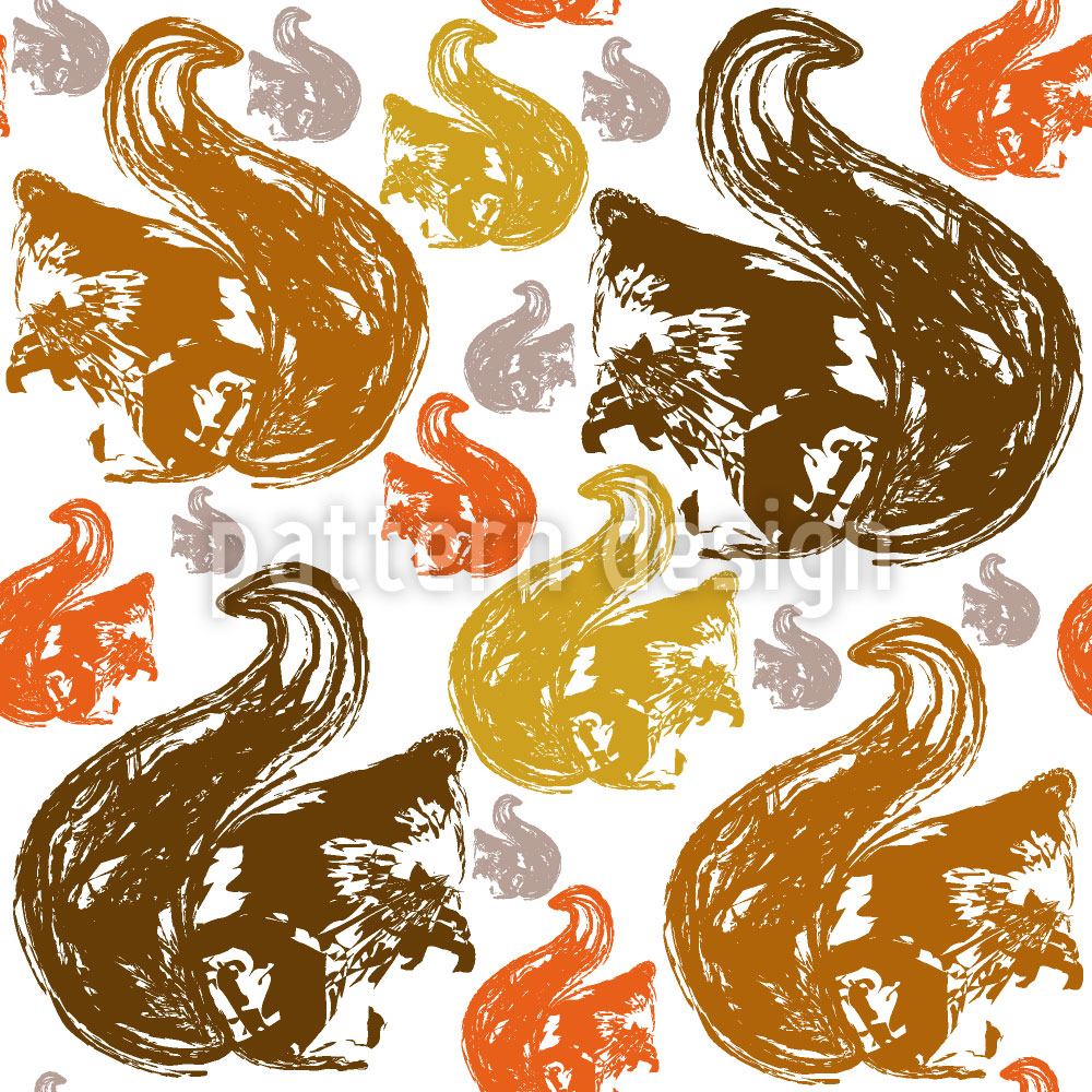 patterned-wallpaper-squirrel-get-together