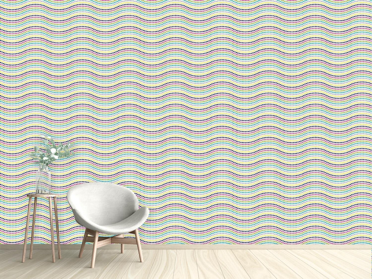 patterned-wallpaper-wave-dots