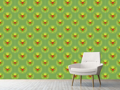 patterned-wallpaper-bunte-jagd