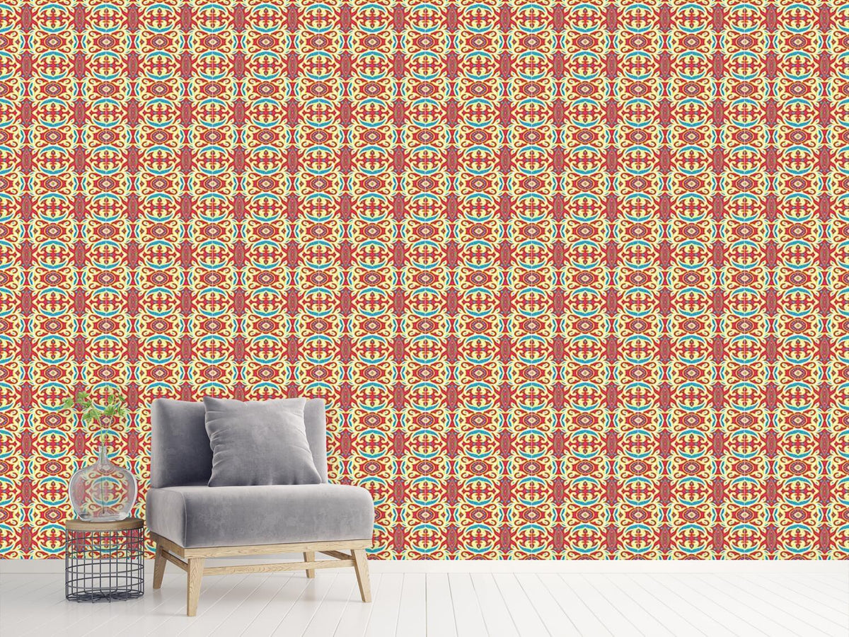 patterned-wallpaper-arabesque-interpretion