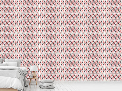 patterned-wallpaper-wavy-ribbons