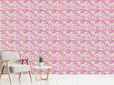 patterned-wallpaper-watercolor-roses