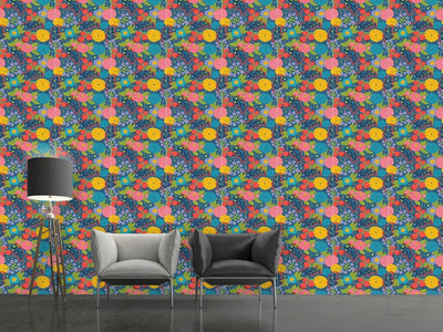 patterned-wallpaper-welcome-to-the-paradise-garden