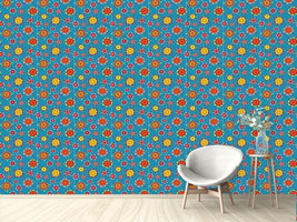 patterned-wallpaper-flower-burst