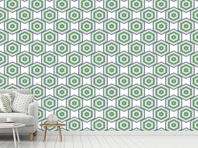 patterned-wallpaper-spring-in-hexagonia