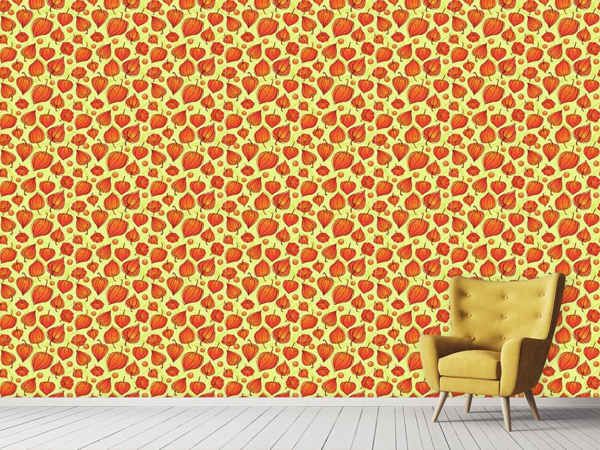 patterned-wallpaper-physalis