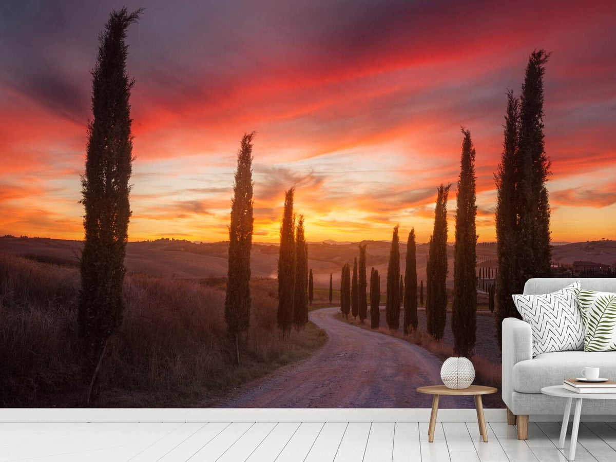 photo-wallpaper-tuscany-sunset