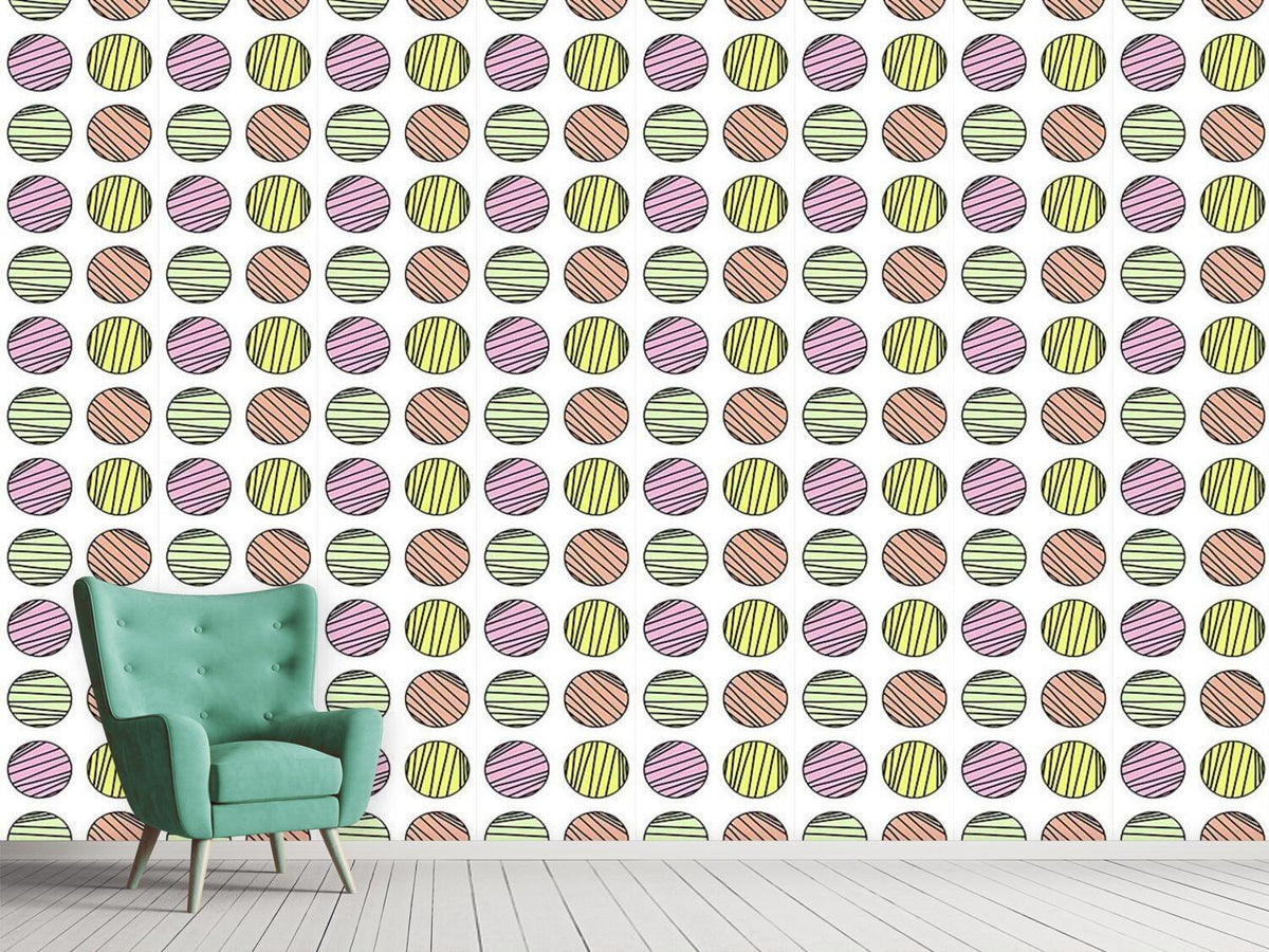 patterned-wallpaper-striped-circles