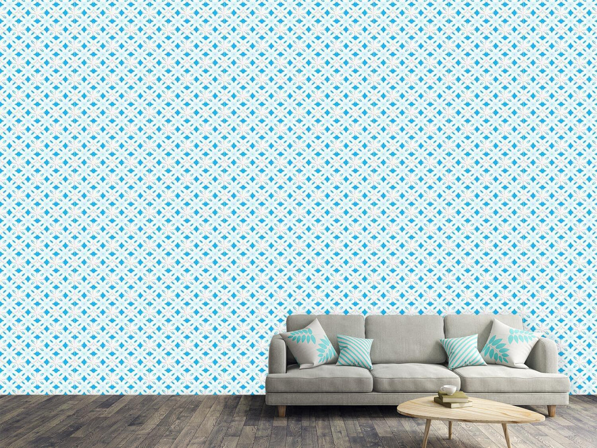 patterned-wallpaper-paper-made-snowflakes