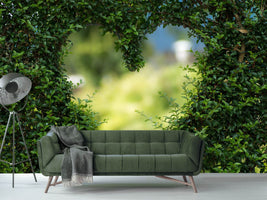 photo-wallpaper-the-heart-in-the-hedge