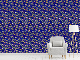 patterned-wallpaper-flowers-at-midnight