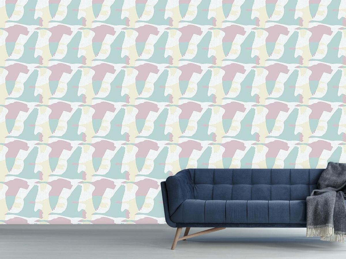 patterned-wallpaper-flying-goose-pastel