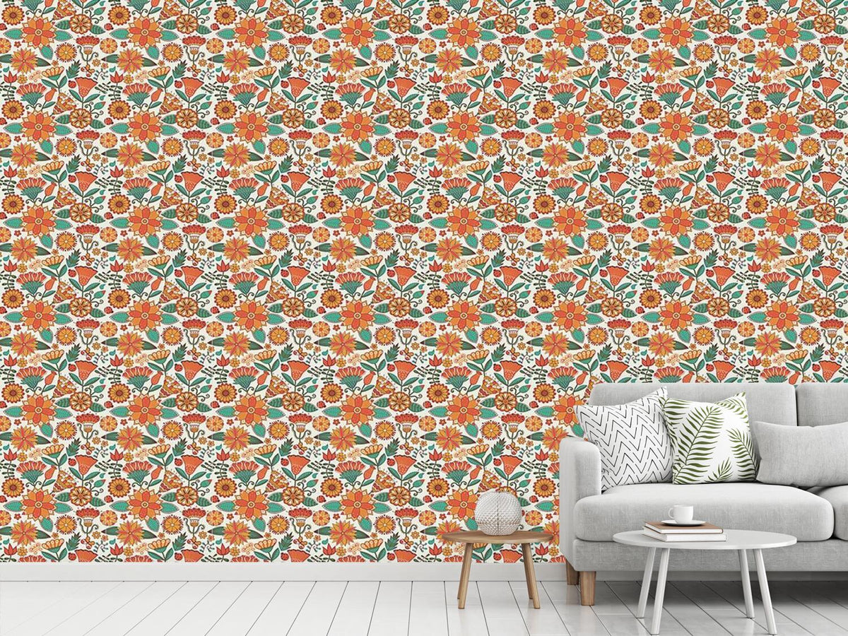 patterned-wallpaper-enchanting-autumn-flowers