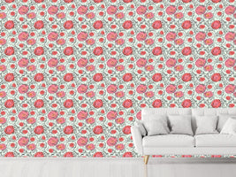 patterned-wallpaper-poppy-flowers