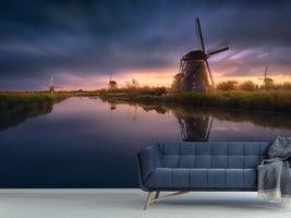 photo-wallpaper-kinderdijk-windmills