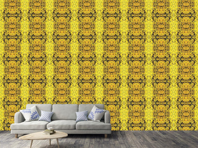 patterned-wallpaper-stained-yellow