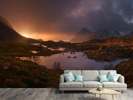 photo-wallpaper-sunrise-over-lofoten