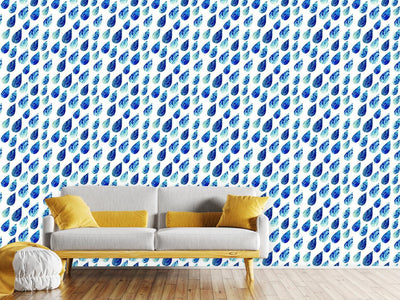 patterned-wallpaper-watercolor-rain-drops