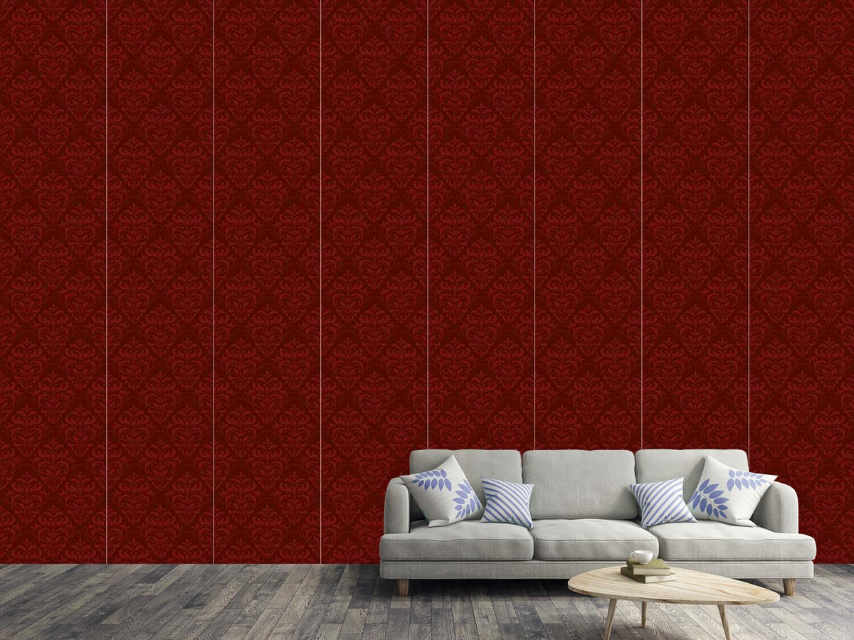 patterned-wallpaper-red-french-baroque