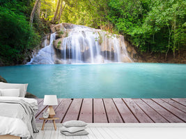 photo-wallpaper-terrace-at-the-waterfall