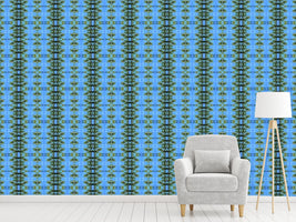 patterned-wallpaper-in-the-blue-pinewood