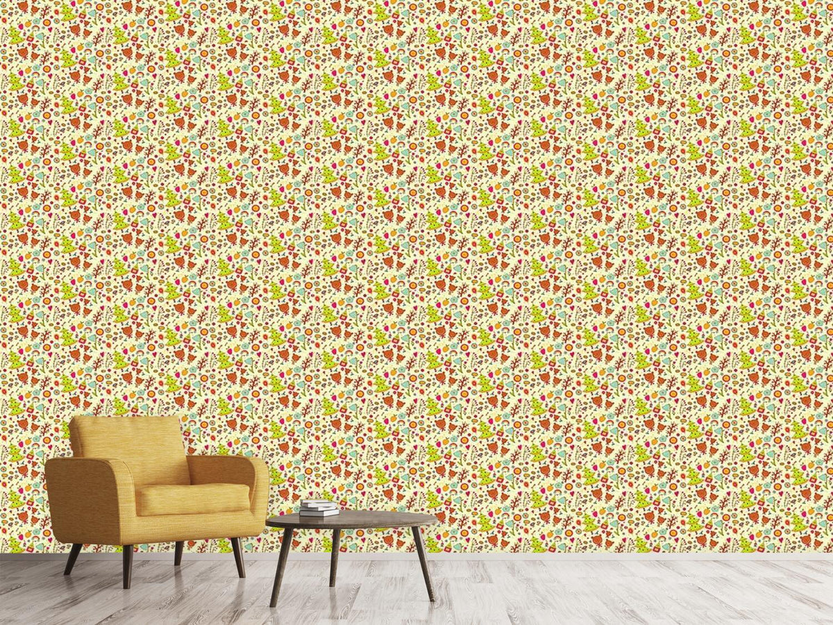 patterned-wallpaper-bear-celebration