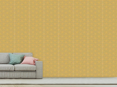 patterned-wallpaper-cinderella-gold