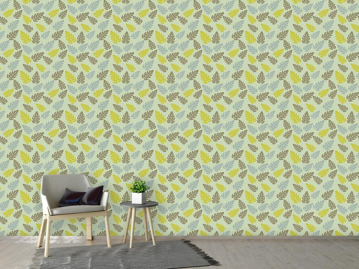 patterned-wallpaper-nordic-leaf