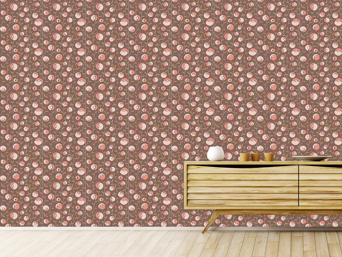 patterned-wallpaper-lady-shoes-brown