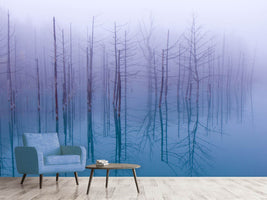 photo-wallpaper-misty-blue-pond