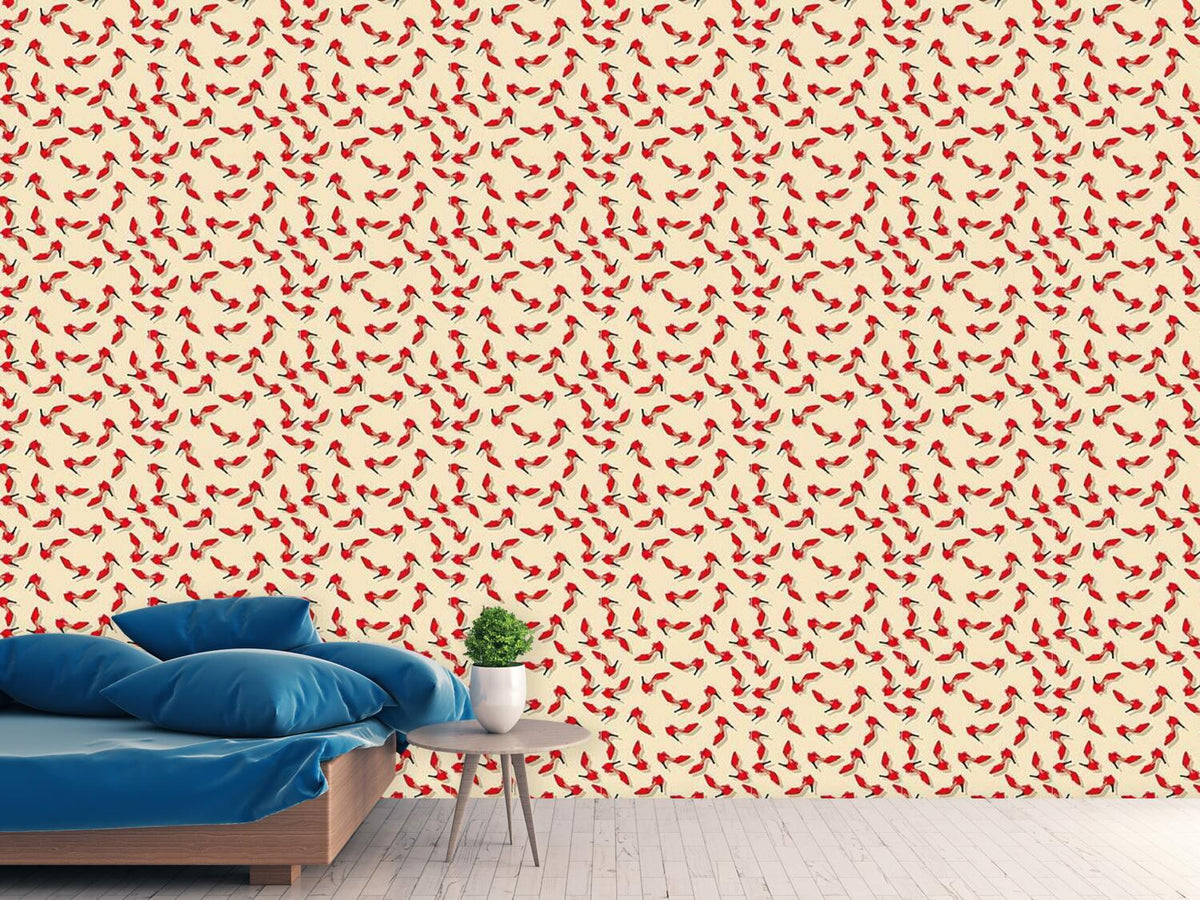 patterned-wallpaper-the-red-shoes