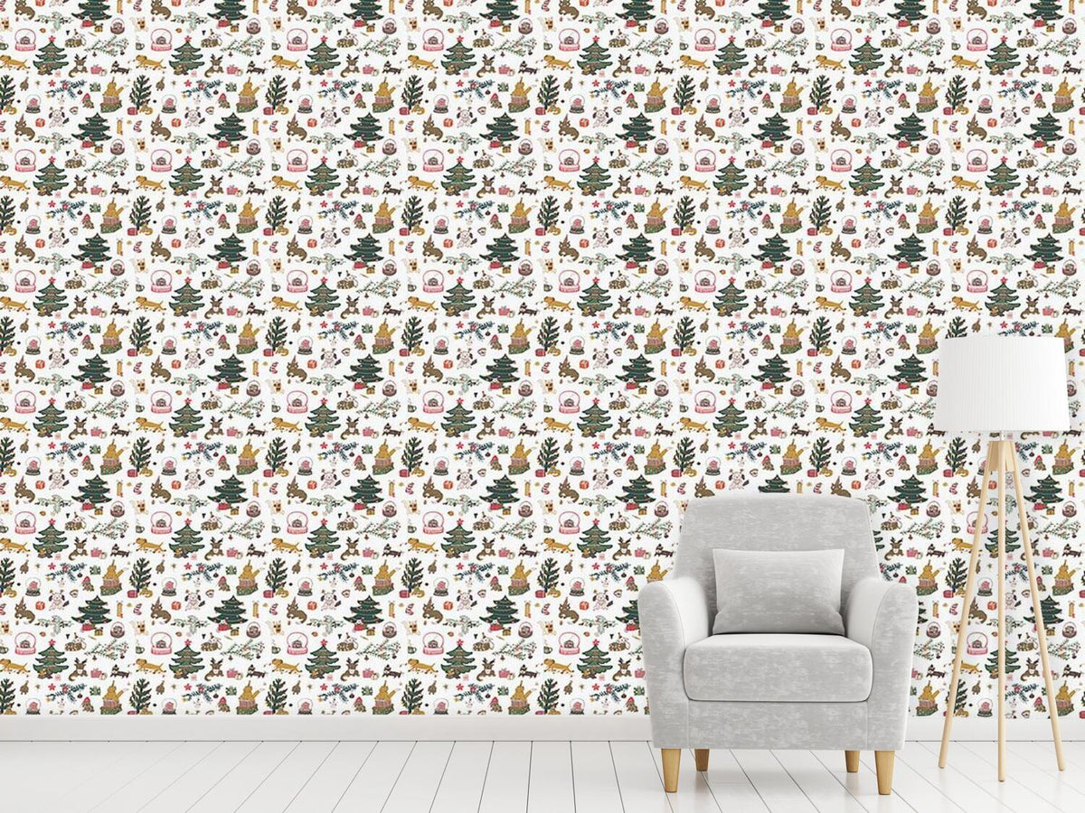 patterned-wallpaper-happy-holiday-season