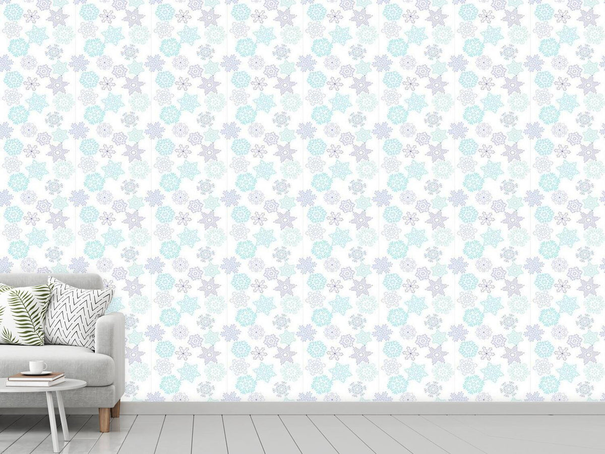 patterned-wallpaper-papercut-snowflake